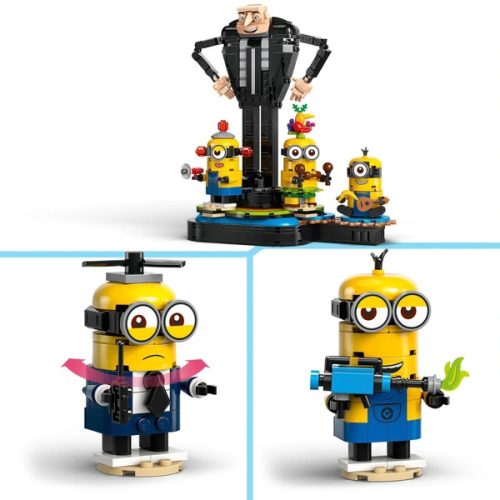 LEGO Minions Gru és a minionok LEGO kockákból 75582