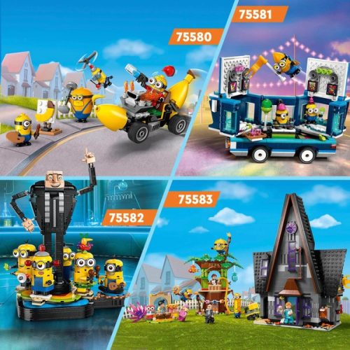 LEGO Minions Gru és a minionok LEGO kockákból 75582