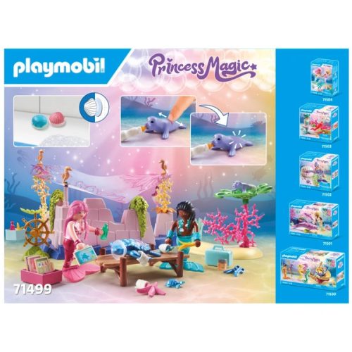 PLAYMOBIL Princess Magic 71499 Tengeri élőlények víz alatti állatgondozása