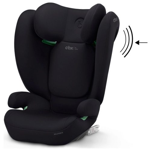CYBEX Silver Growing gyermekülés Solution B i-Fix Volcano Black