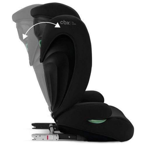 CYBEX Silver Growing gyermekülés Solution B i-Fix Volcano Black