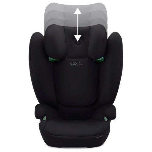 CYBEX Silver Growing gyermekülés Solution B i-Fix Volcano Black