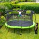 Thorpe Sports kültéri trambulin ovális hálóval 305 x 457 cm
