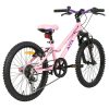 20 colos Avoca gyermek hegyikerékpár, lányos kerékpár, rózsaszín