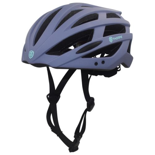 Thorpe Storm Grey kerékpáros sisak hátsó lámpával, 55-58 cm méret