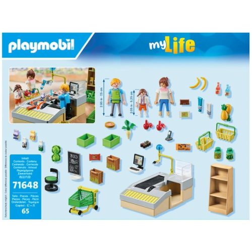 PLAYMOBIL Életem 71648 bio szupermarket