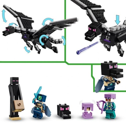 LEGO Minecraft Az enderi sárkány és a véghajó 21264
