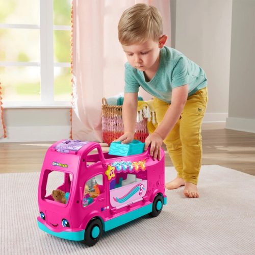 Little People Barbie Karaván Little Dreamcamper szett fényekkel és hangokkal