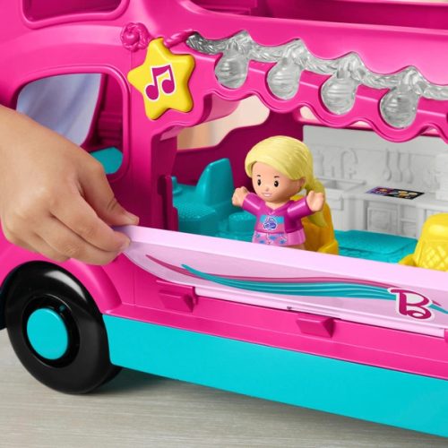 Little People Barbie Karaván Little Dreamcamper szett fényekkel és hangokkal