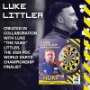 Luke Littler mágneses darts tábla és dobójáték