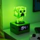 Paladone Minecraft Creeper gyerek ébresztőóra és éjszakai fény