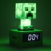 Paladone Minecraft Creeper gyerek ébresztőóra és éjszakai fény