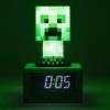 Paladone Minecraft Creeper gyerek ébresztőóra és éjszakai fény