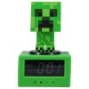 Paladone Minecraft Creeper gyerek ébresztőóra és éjszakai fény
