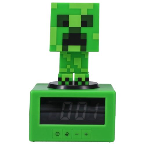 Paladone Minecraft Creeper gyerek ébresztőóra és éjszakai fény