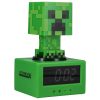 Paladone Minecraft Creeper gyerek ébresztőóra és éjszakai fény