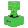 Paladone Minecraft Creeper gyerek ébresztőóra és éjszakai fény
