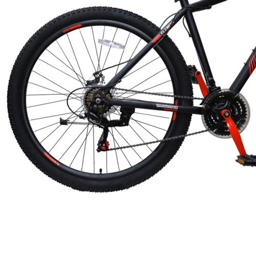 29 colos Element mountain bike, fekete/piros
