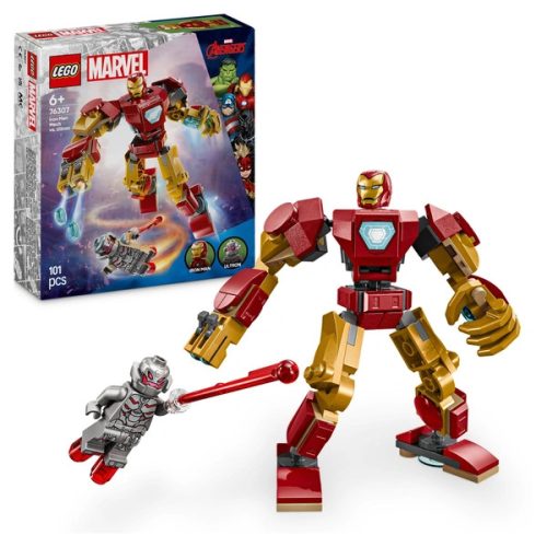 LEGO Marvel Super Heroes Vasember robot Ultron ellen 76307