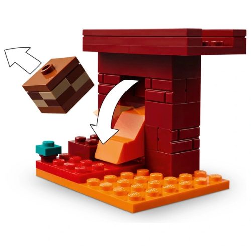 LEGO Minecraft A lávapárbaj az Alvilágban 21266