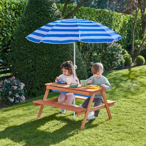 2 az 1-ben gyerekülés, vízi és homokozós játékasztal