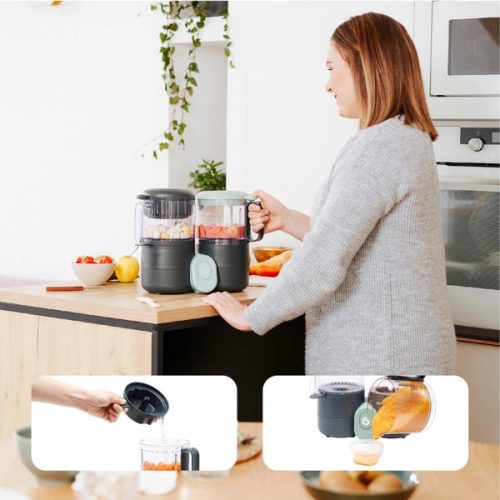 Babymoov Nutribaby One 4 az 1-ben bébiétel-készítő babapüréhez és hozzátáplálásához
