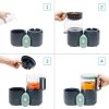 Babymoov Nutribaby One 4 az 1-ben bébiétel-készítő babapüréhez és hozzátáplálásához
