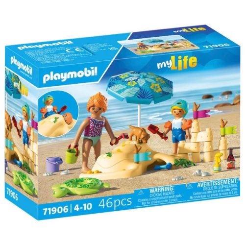 PLAYMOBIL Életem 71906 Családi szórakozás a tengerparton