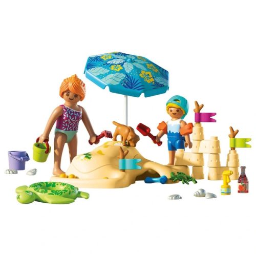 PLAYMOBIL Életem 71906 Családi szórakozás a tengerparton