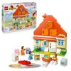 LEGO DUPLO Bluey Bluey családi háza memóriajátékkal 10459
