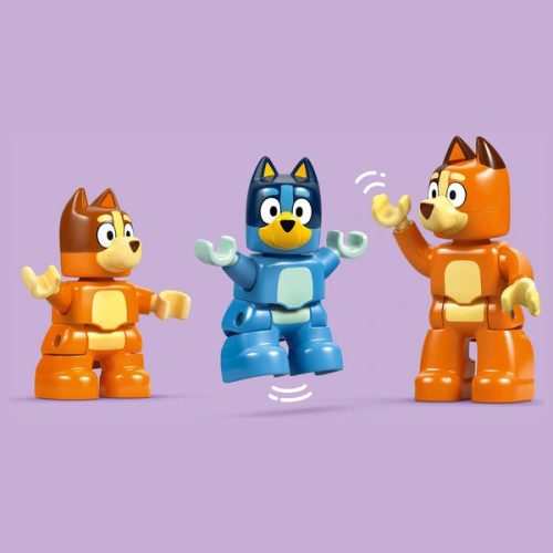 LEGO DUPLO Bluey Bluey családi háza memóriajátékkal 10459