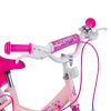 12 colos Disney Minnie egér gyerekbicikli pótkerekekkel, rózsaszín/lila