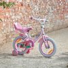 14 colos Disney Princess gyerekbicikli pótkerekekkel, rózsaszín