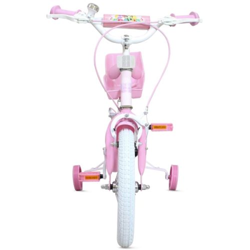 14 colos Disney Princess gyerekbicikli pótkerekekkel, rózsaszín