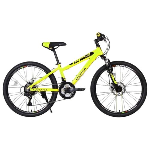 24 colos Oyama mountain bike, neon sárga