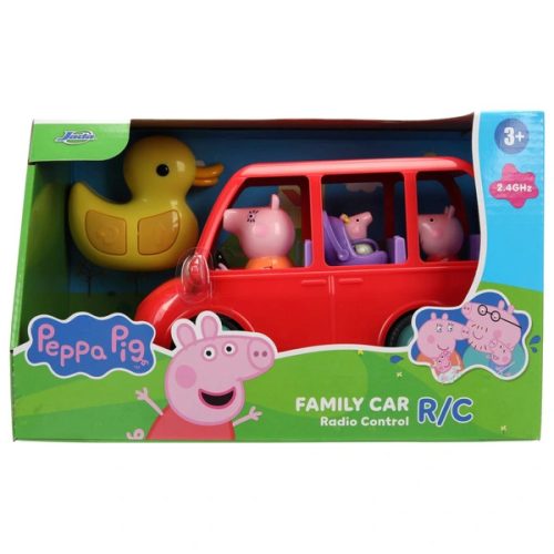 Peppa malac távirányítós autó RC családi autó Evie-vel