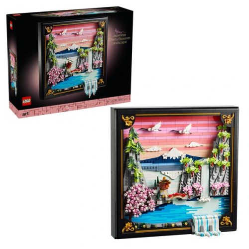 LEGO Art Japán cseresznyevirágzás tájkép 31218