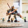 LEGO NINJAGO Cole akciórobotja és Zane sárkánya 71854
