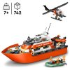 LEGO City Parti őrség mentőhajója helikopterrel 60504