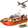 LEGO City Parti őrség mentőhajója helikopterrel 60504