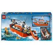 LEGO City Parti őrség mentőhajója helikopterrel 60504