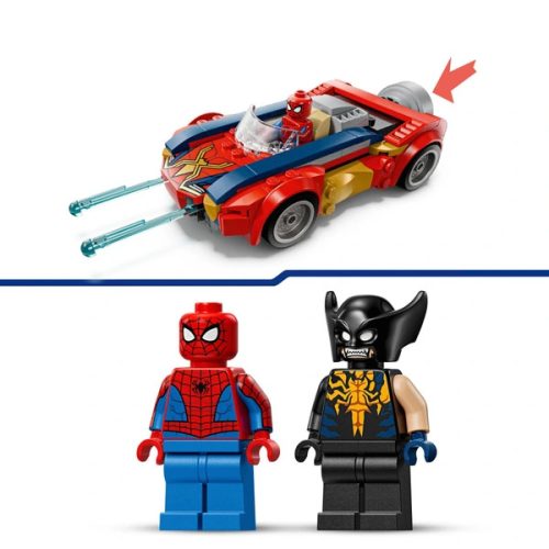LEGO Marvel Super Heroes Pókember autója a mérgezett Rozsomák ellen 76336