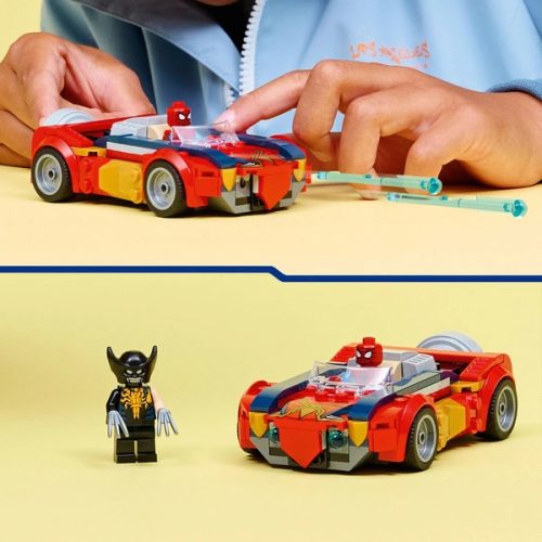 LEGO Marvel Super Heroes Pókember autója a mérgezett Rozsomák ellen 76336
