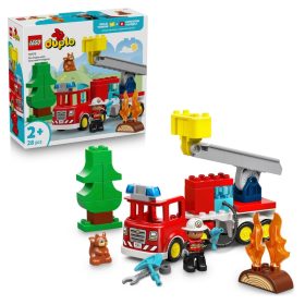 LEGO DUPLO Tűzoltóautó tömlővel és tűzoltóval 10473