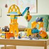 LEGO DUPLO Építési terület építőipari járművekkel 3 az 1-ben készlet 10476