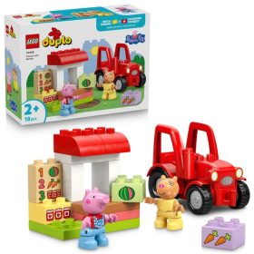 LEGO DUPLO Peppa malac Traktor és piaci árus 10468