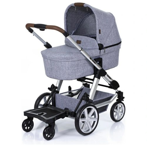 ABC Design Buggy Board Kiddie Ride On 2 babakocsi lábtartó, fekete